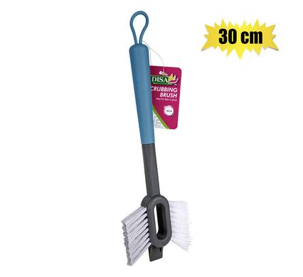 SCRUBBING BRUSH PL TILE/GROUT 30cm