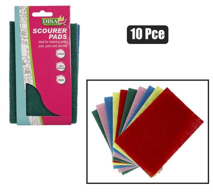 SCOURER PADS 10PCE