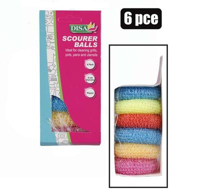 SCOURER BALLS 6PC
