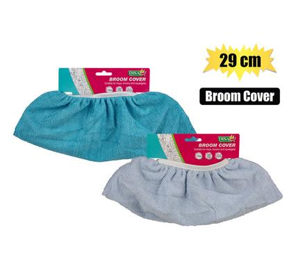 BROOM COVER MICROFIBRE 29cm Dia
