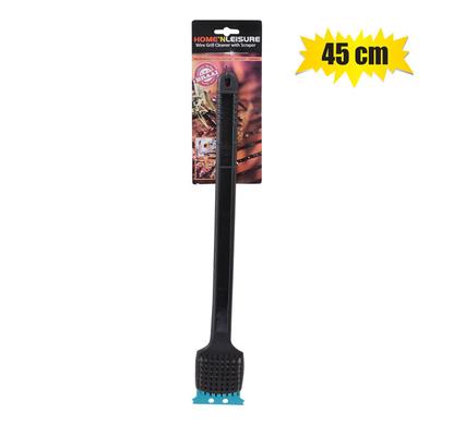 BBQ GRILL-CLEANER 45cm LONG-HANDLE   H&L