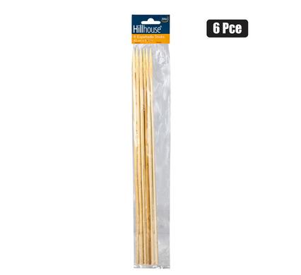 SKEWERS ESPETADA STICKS 6x455mm 6PCE H&L