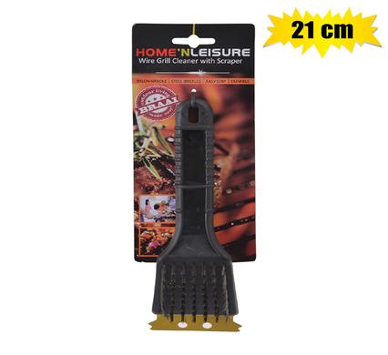 BBQ GRILL-CLEANER NYLON 21cm         H&L
