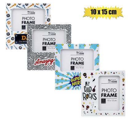 PICTURE-FRAME PL DAD GRAPHIC ASTD 10x15