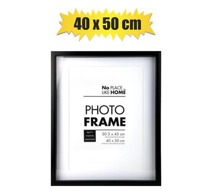 PICTURE-FRAME PL SHADOW BOX 40x50cm BLK