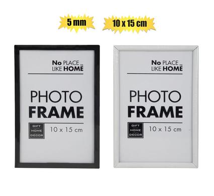 PICTURE-FRAME MTL 5mm ASSTD 10x15cm