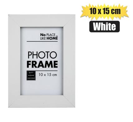 PICTURE-FRAME MDF 10x15cm WHITE