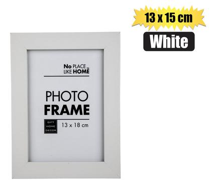 PICTURE-FRAME MDF 13x15cm WHITE
