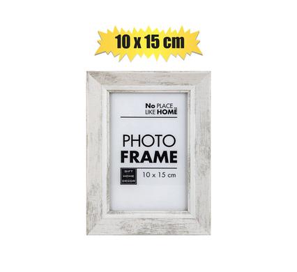 PICTURE-FRAME MDF 10x15cm DUSTY WHITE