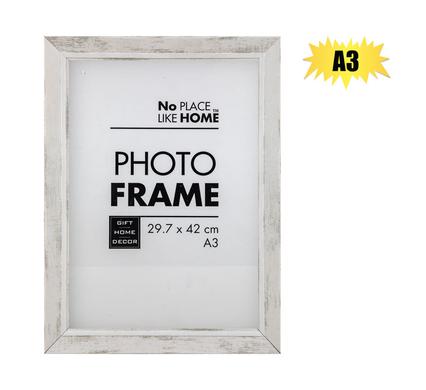 PICTURE-FRAME CERT MDF A3 DUSTY WHITE
