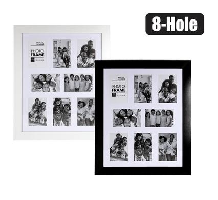PICTURE-FRAME COLLAGE MDF 8-HOLE