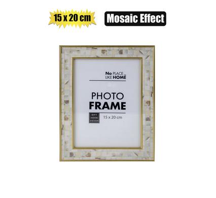PICTURE FRAME MDF MOSAIC EFFECT 15x20cm
