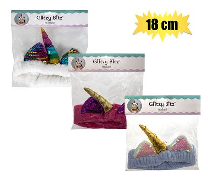 HAIR BAND UNICORN DESIGN 18cm