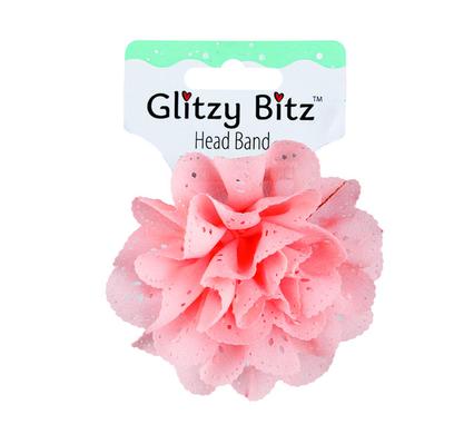 HAIR BAND SCRUNCHIE WITH FLOWER