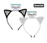 ALICE BAND LACE CAT EARS