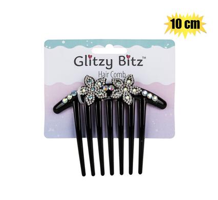 HAIR COMB ASSORTED DESIGNS 10cm
