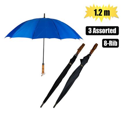 UMBRELLA GOLF 8-RIB 1.2m DIA