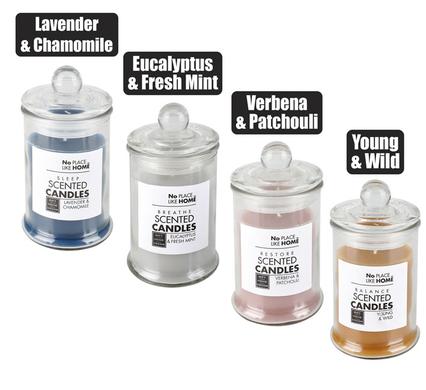 CANDLE IN GLASS GLASS WITH LID REVIVE
