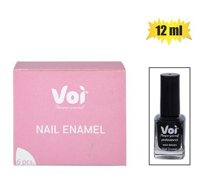 VOI NAILPOLISH  BLACK 12ml