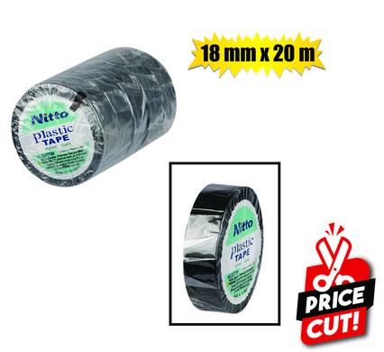 INS-TAPE NITTO BLACK 19mmx20m