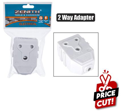 PLUG JANUS COUPLER 2x16AMP        ZENITH
