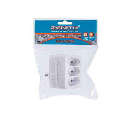 PLUG EURODAPTOR 3x5AMP-2PIN       ZENITH