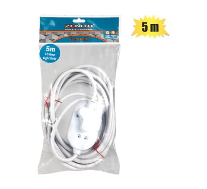 EXTENSION-CORD  5m JANUS 10A L/D  ZENITH