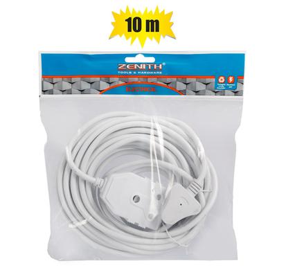 EXTENSION-CORD 10m JANUS 10A L/D  ZENITH