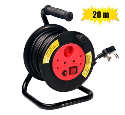EXTENSION-CORD 20m W/REEL