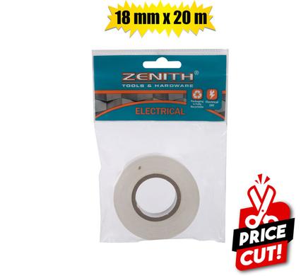 INS-TAPE PL 18mmx20m WHITE        ZENITH