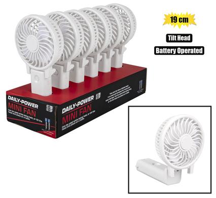 FAN MINI 19cm WITH TILT HEAD
