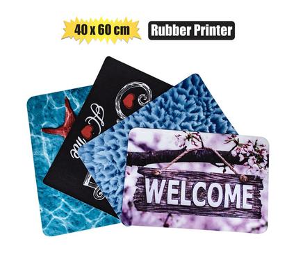 DOORMAT NON WOVEN RUBBER PRINTED 40x60cm