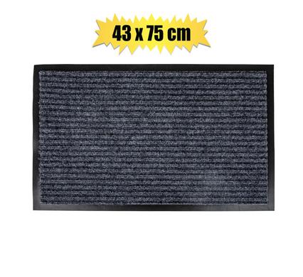 DOORMAT RIBBED W/PVC BACK ASST43x75cm