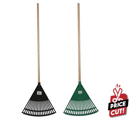 RAKE COMBO PL COMPLETE W/HANDLE GREEN