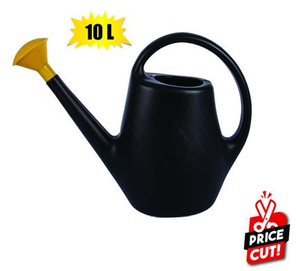 WATERING-CAN PL 10L W/ROSE