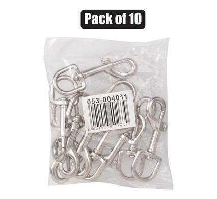 SNAP-HOOK+SWIVEL CP 19x 80mm        BULK