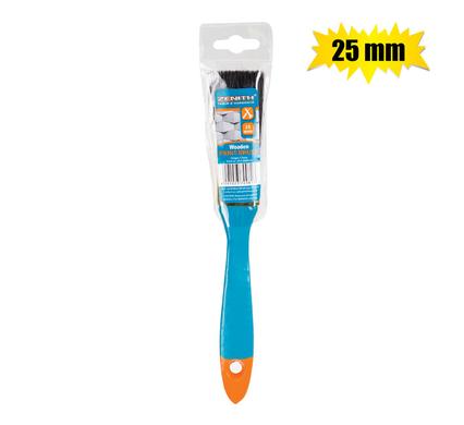 PAINT-BRUSH WDN-HANDLE  25mm     PVC-BAG