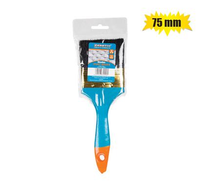 PAINT-BRUSH WDN-HANDLE  75mm     PVC-BAG