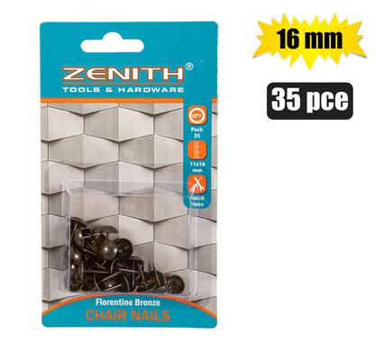 NAILS CHAIR 11x16mm BRONZE   35PCE