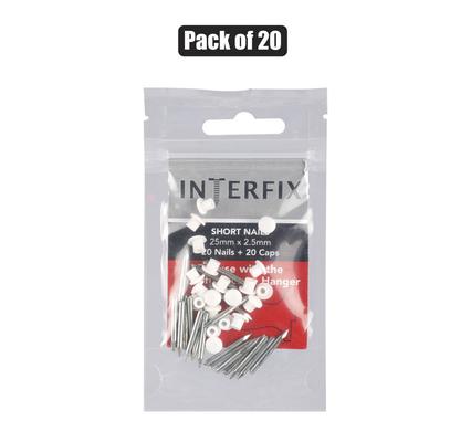 PICTURE-HANGER NAILS+CAPS 25mm  PACK-20