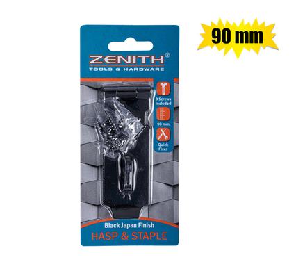 HASP+STAPLE BJ SAFETY+SCREW  90mm ZENITH