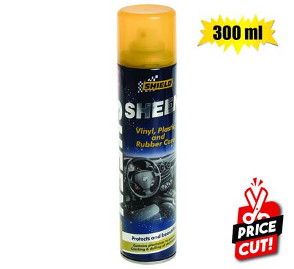 SHIELD SHEEN VINYL/RUBBER 300ml CHERRY