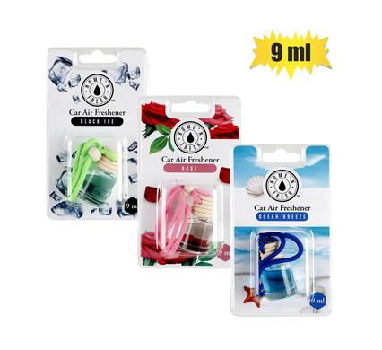 CAR AIR-FRESHENER BOTTLE 9ml ASSTD
