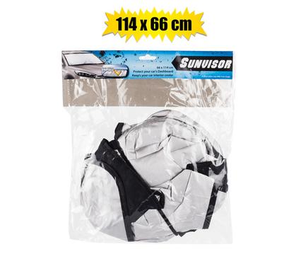 CAR SUN-SHIELD 140x66cm FOLDABLE