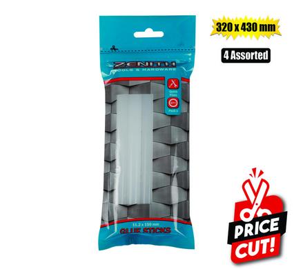 GLUE-STICKS H/MELT 11.2x150mm 5PC  BLIST
