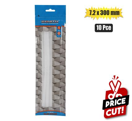 GLUE-STICKS H/MELT 7.2x300mm 10PC ZENITH