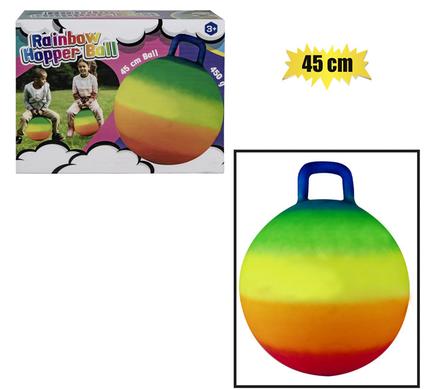 RIDE ON RAINBOW HOPPER BALL 45cm,450g