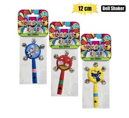 MUSICAL BELL SHAKER 12.5x5cm