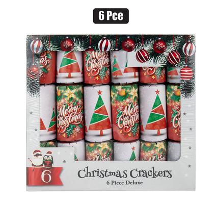 XMAS CRACKERS TRADITIONAL 6PC