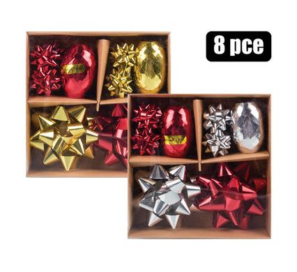 XMAS RIBBON & BOW SET